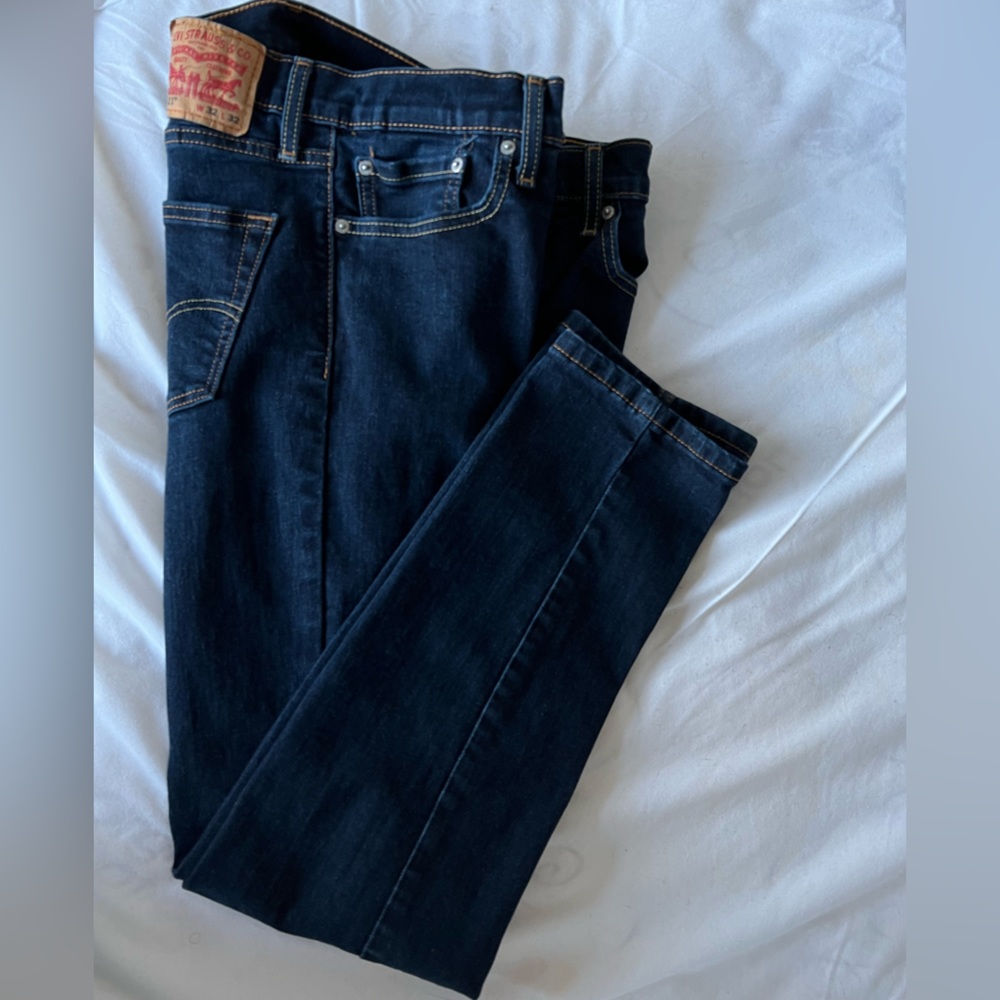 Levi’s Men’s 511 Slim Fit Jeans 32x32 color: dark hollow waterless - NEW